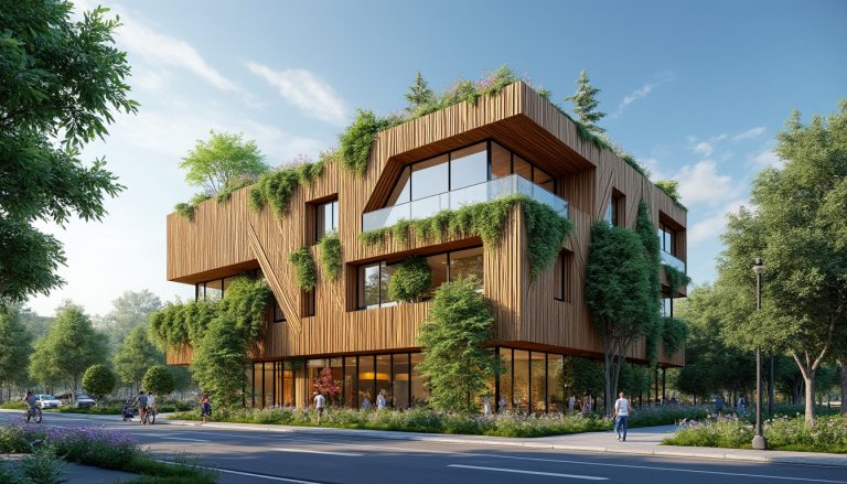 découvrez comment seigneurie allie esthétique moderne et durabilité écologique grâce à sa façade en bas carbone, un choix parfait pour une construction responsable et élégante.