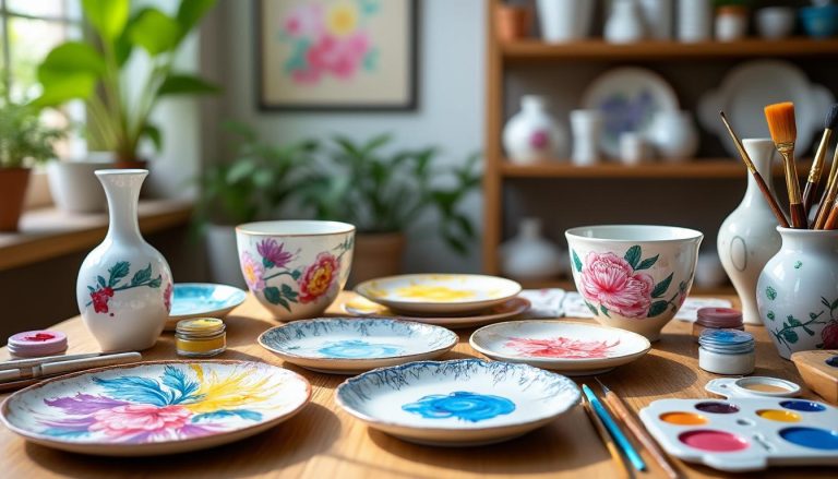 découvrez comment peindre sur de la porcelaine et réalisez facilement des œuvres d’art originales et personnalisées grâce à nos conseils et techniques pratiques.