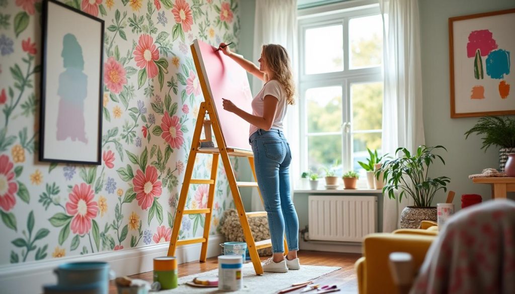 découvrez toutes les étapes et astuces pour peindre facilement sur du papier peint : préparation, choix de la peinture, application et conseils pour un résultat impeccable.