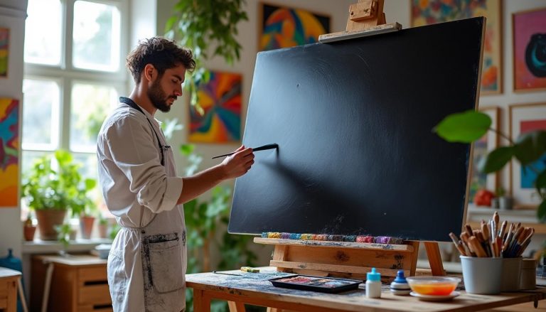 découvrez nos conseils et étapes clés pour peindre un tableau noir parfait, du choix de la peinture à l’application, afin d’obtenir une surface lisse et durable idéale pour écrire à la craie.