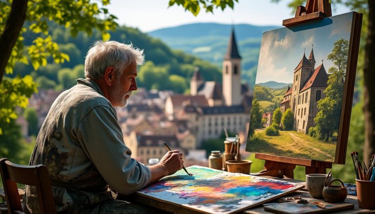 plongez dans l'univers créatif d'un peintre passionné à issoire, au cœur de l'auvergne. découvrez ses œuvres uniques, mêlant tradition et modernité, et laissez-vous inspirer par son talent exceptionnel.