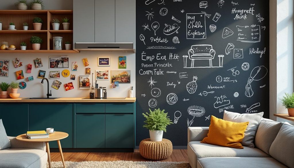 découvrez comment les peintures magnétiques et ardoise transforment votre intérieur avec style. nos idées créatives vous montreront comment les utiliser pour des projets décoratifs variés, des tableaux d'affichage aux murs interactifs, tout en ajoutant une touche unique à votre décoration. inspirez-vous de nos conseils pratiques pour intégrer ces peintures innovantes dans votre maison.