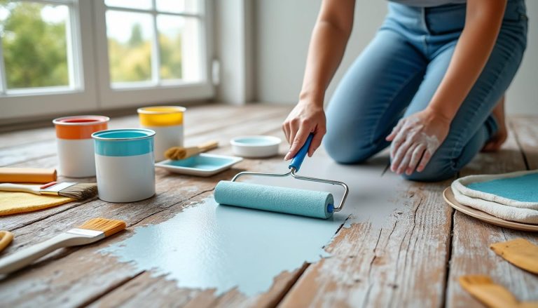 découvrez comment peindre facilement et à moindre coût votre sol grâce à des astuces simples et des conseils pratiques. rafraîchissez votre intérieur sans vous ruiner !