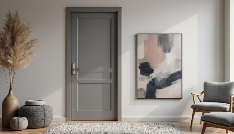 découvrez comment une porte intérieure peinte en gris perle apporte une touche d’élégance et de modernité à votre décoration, tout en créant une ambiance chic et raffinée dans votre intérieur.