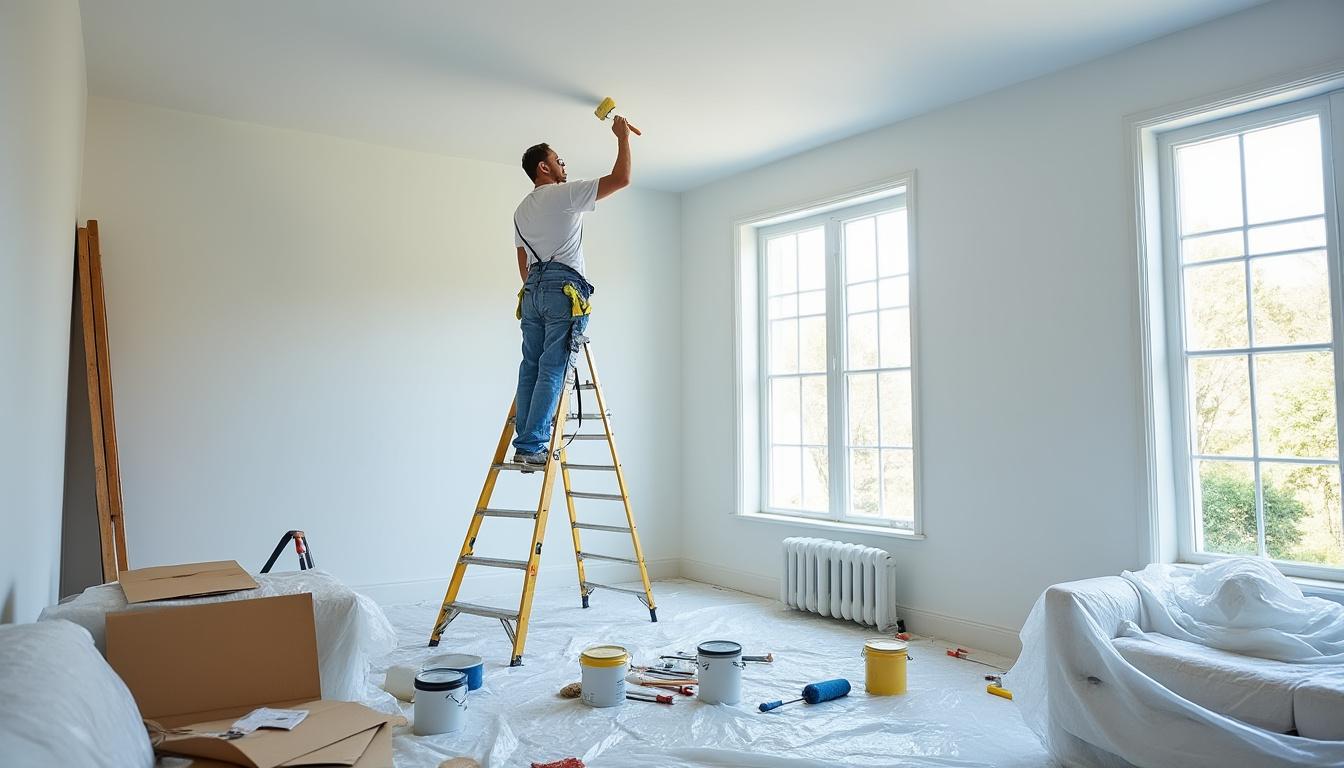 découvrez nos astuces et conseils pratiques pour peindre un plafond blanc et obtenir un résultat impeccable, sans traces ni coulures.