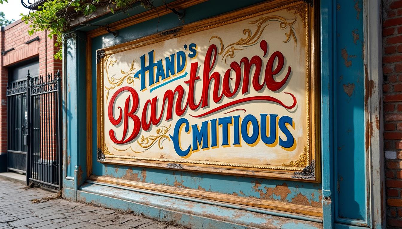 découvrez l'art de la peinture en lettres pour sublimer votre devanture et attirer l'attention avec élégance et créativité.