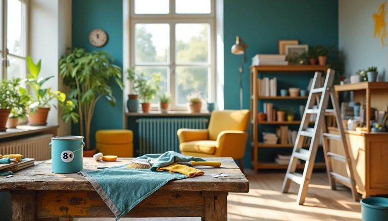 découvrez comment une peinture action à seulement 8 € peut transformer vos meubles en un week-end, pour un relooking facile et économique.