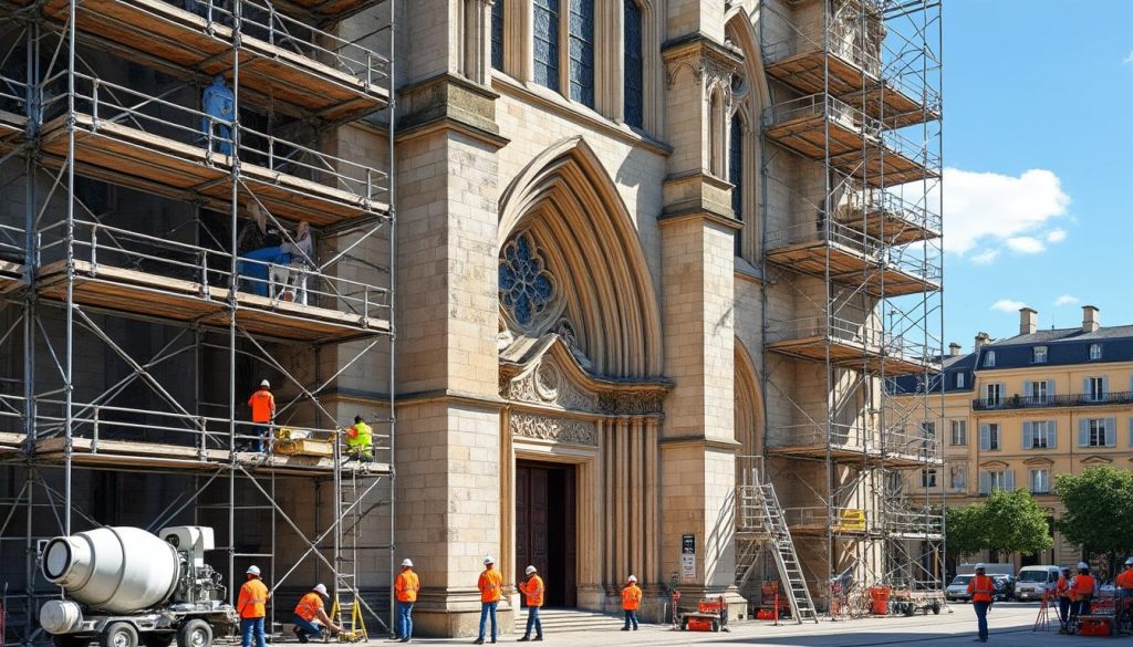 découvrez le lancement tant attendu des travaux urgents à bordeaux pour préserver l'église saint-jacques, un monument historique en péril.