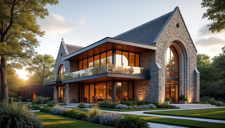 découvrez la transformation étonnante d'un ancien presbytère en un logement moderne alliant charme historique et confort contemporain.