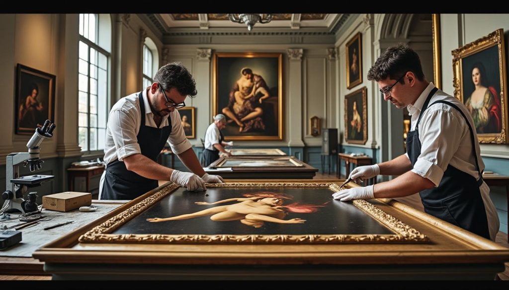 découvrez comment une équipe d'experts passionnés travaille au musée du prado pour restaurer et préserver ses chefs-d'œuvre emblématiques, garantissant leur éclat pour les générations futures.