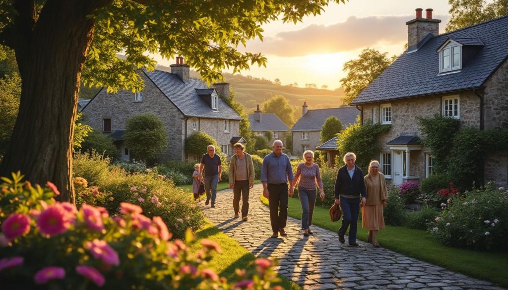 à ergué-gabéric, les habitants de coat-keruel retrouvent enfin le chemin de leur foyer, marquant un retour attendu et heureux dans leur quartier.