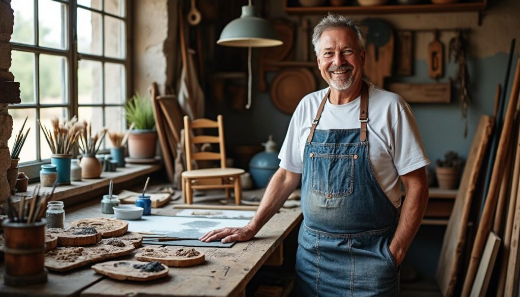 découvrez teddy rondeau, le nouveau visage de l’artisanat peintre à challans, alliant tradition et modernité pour des travaux de qualité.