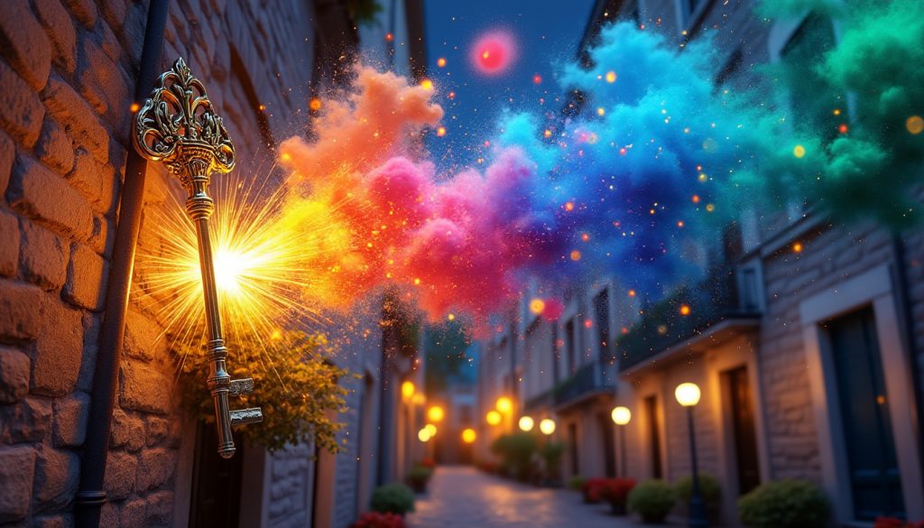 découvrez clé et cit’art, un festival vibrant où une explosion de couleurs illumine la ville d'espalion, alliant art urbain et créativité locale.