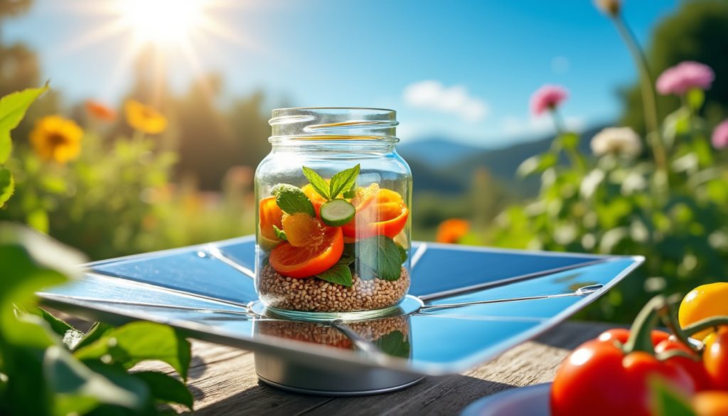 découvrez comment cuisiner facilement avec la cuisson solaire en utilisant un bocal, pour préparer vos plats savoureux sans chauffer votre cuisine. astuces écologiques et pratiques pour l'été.