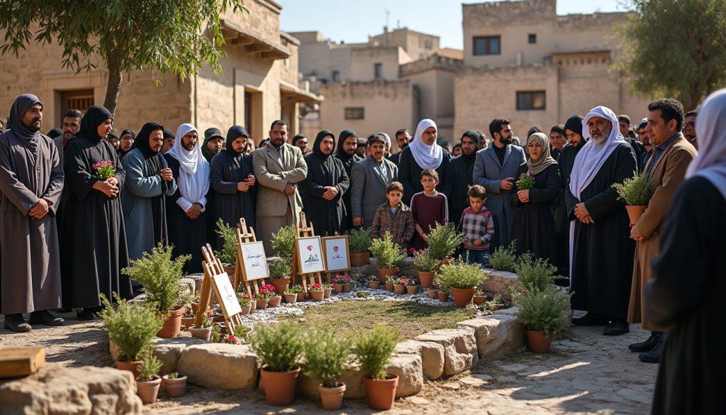 découvrez l'hommage émouvant rendu par les palestiniens à sliman mansour, artiste emblématique, décédé à l'âge de 79 ans. une célébration de son héritage artistique et culturel.