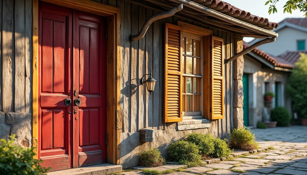 découvrez pourquoi, depuis plus de 50 ans, les anciens optaient pour des couleurs différentes à l'intérieur de leurs volets, et les raisons historiques et esthétiques de ce choix unique.