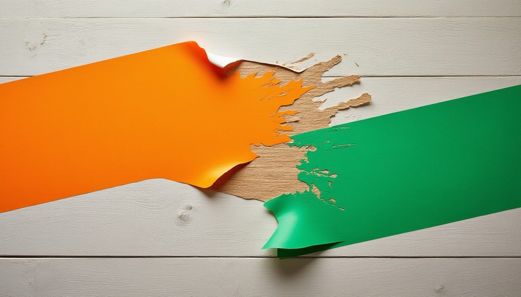 découvrez pourquoi choisir entre un ruban de masquage orange ou vert est crucial pour éviter d'endommager votre peinture lors du retrait. évitez cette erreur courante et protégez vos surfaces efficacement.