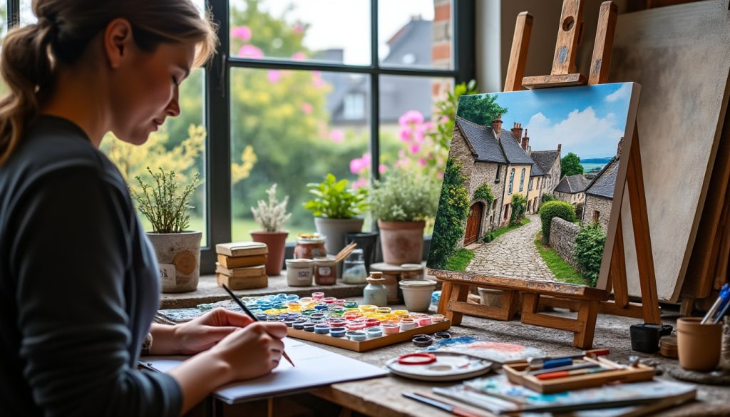 découvrez l'atelier lb peinture au faou, où l'art du pinceau sublime chaque surface avec passion et savoir-faire.