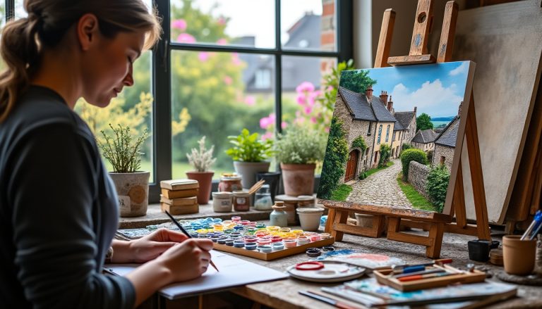 découvrez l'atelier lb peinture au faou, où l'art du pinceau sublime chaque surface avec passion et savoir-faire.