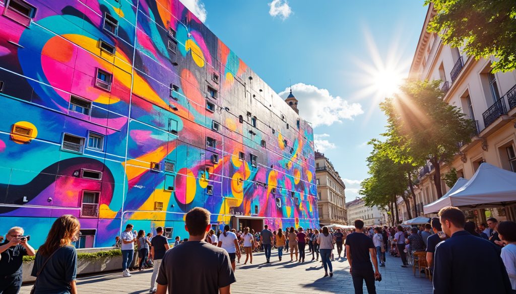 découvrez le grand festival de street-art près de lyon, avec des fresques xxl à explorer en réalité augmentée pour une expérience artistique immersive unique.