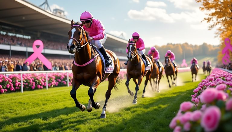 participez aux courses hippiques d'alençon le dimanche 4 octobre et soutenez la lutte contre le cancer du sein avec l'événement spécial octobre rose.