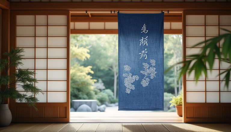 découvrez le noren, ce rideau japonais traditionnel qui apporte une touche d'élégance et d'authenticité à vos entrées, sublimant votre décoration intérieure avec style.