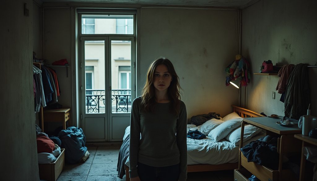 à paris, une femme lutte contre la décision jugeant son micro-logement de 12 m² sans fenêtre inhabitable, dénonçant des conditions de vie précaires et défendant son droit au logement décent.